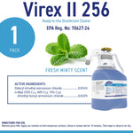 Virex II 256 Disinfectant for Diversey SmartDose, Minty Scent, 47.3oz. (5019317)