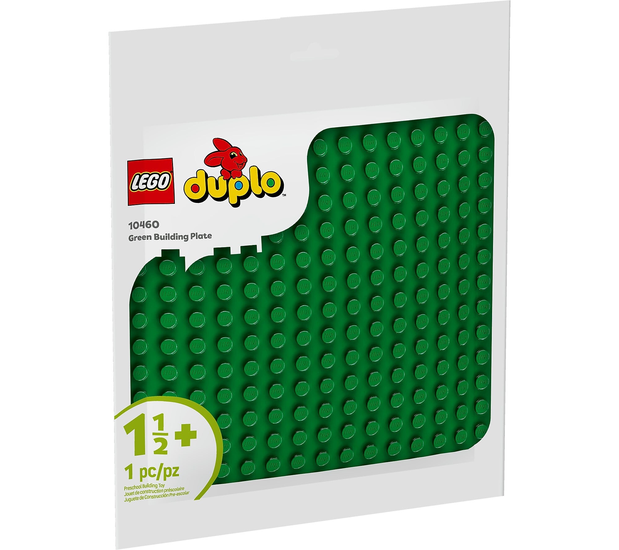LEGO DUPLO Classic Green Building Plate, 1 Pieces (10460)