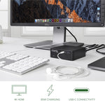 Plugable USB-C Mini Docking Station with 85W Power Delivery  (UD-CAM)