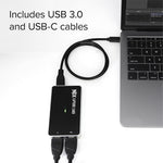 Plugable Performance NIX USB 3.0/USB-C HDMI Video Capture Card, Black/White (USBC-CAP60)