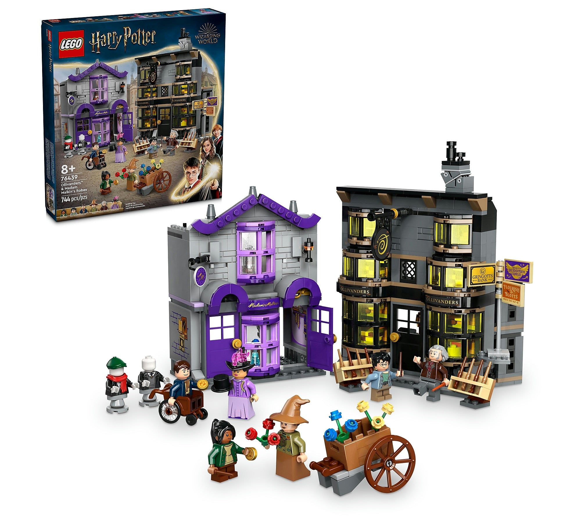 LEGO Harry Potter Ollivanders & Madam Malkins Robes, 744 Pieces (76439)
