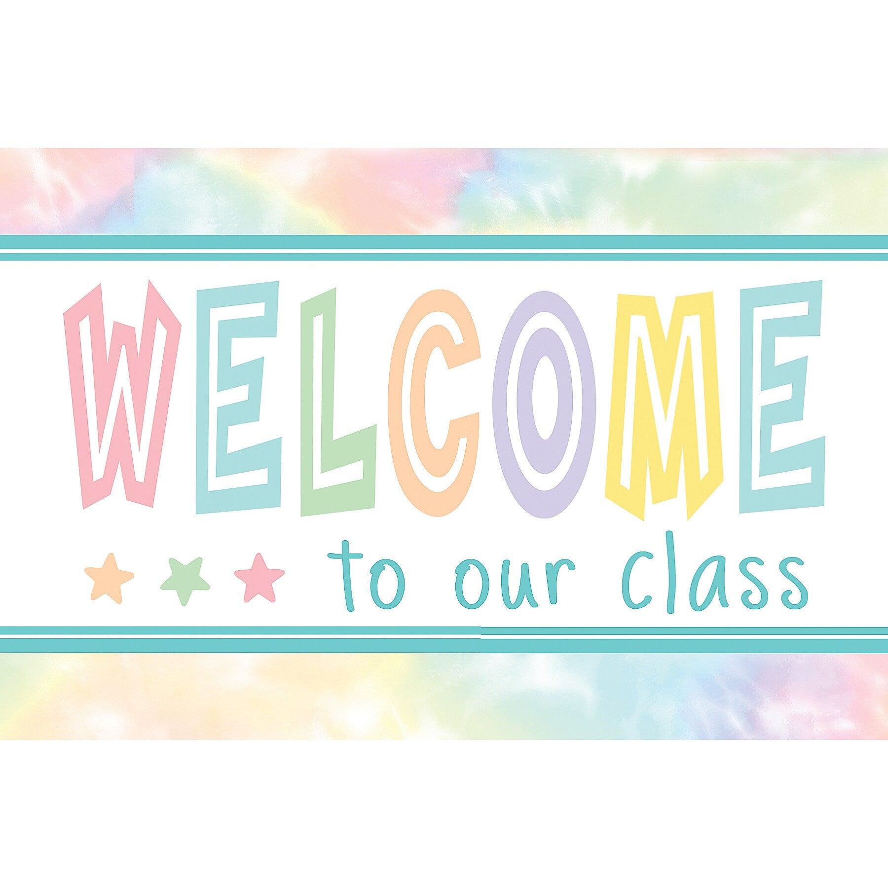 Teacher Created Resources Pastel Pop Welcome Postcards, 30/Pack, 6 Packs/Bundle (TCR8434-6)