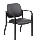 Boss Guest and Reception Area Chair, Black (B9591AM-BK)