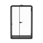 FlexiSpot WorkCube Series Sound Absorbing 2 Person Privacy Booth, Gray (P2FG-KIT)