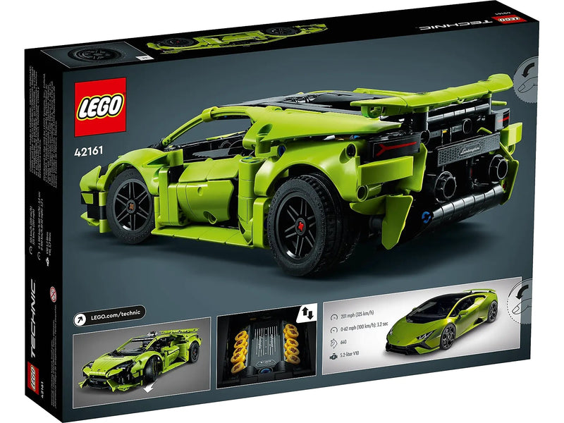LEGO Technic Lamborghini Huracan Tecnica Building Set, Green (42161)