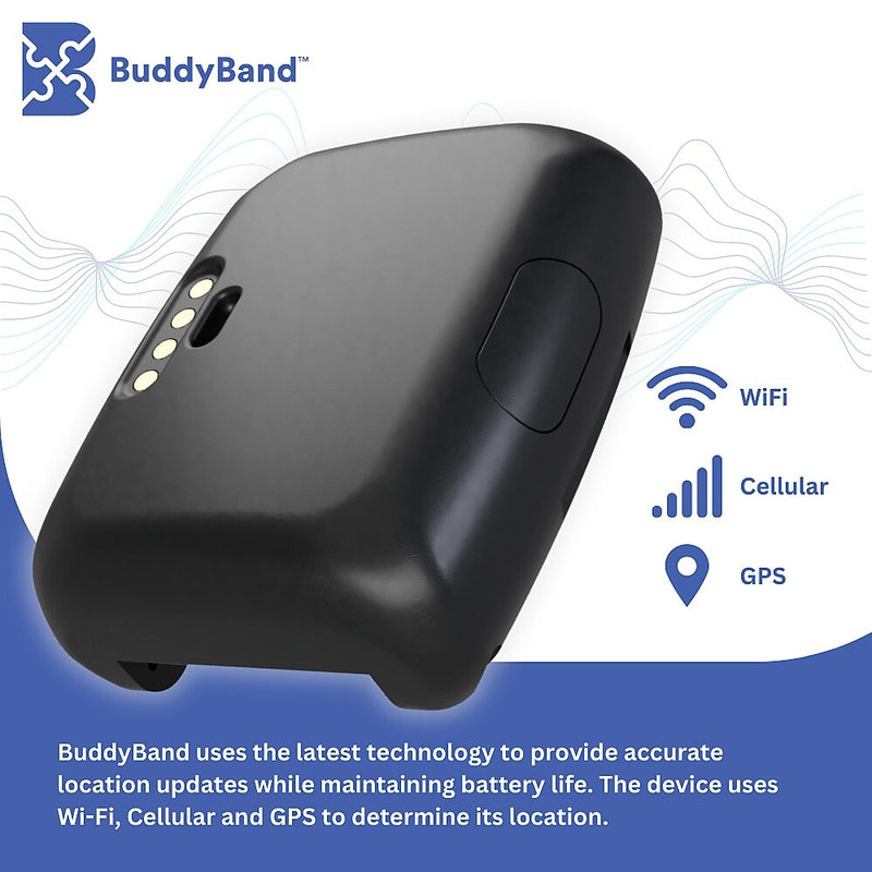 BuddyBand BB400CXB1C1EH Tracker, Black