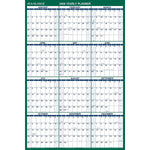 2026 AT-A-GLANCE 32" x 48" Yearly Dry Erase Wall Calendar, Reversible, White/Green (PM310-28-26)