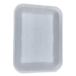 GEN Meat Trays, #4D, 9.47 x 7.12 x 1.32, White, 500/Carton