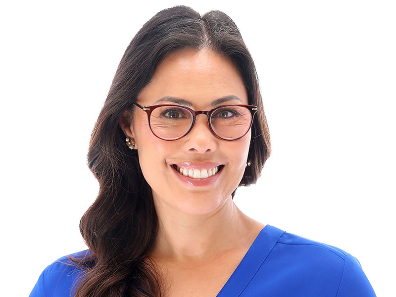 SAV Tri-focus Blue Light +2.00 Reading Glasses, Brown (E2307)