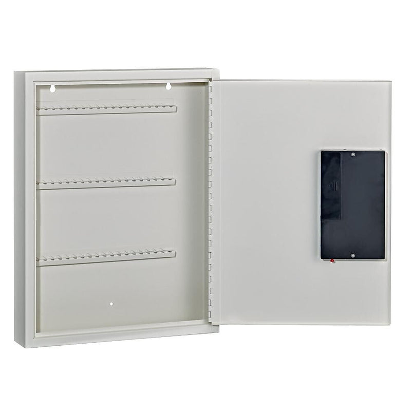 AdirOffice Programmable Digital Keypad 60 Key Cabinet, White (680-60-WHI)