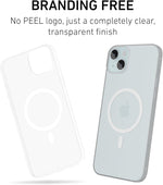 PEEL Magnetic MagSafe Phone Case for iPhone 15 Plus, Clear (I15 PLUS MAGSAFE CLE)