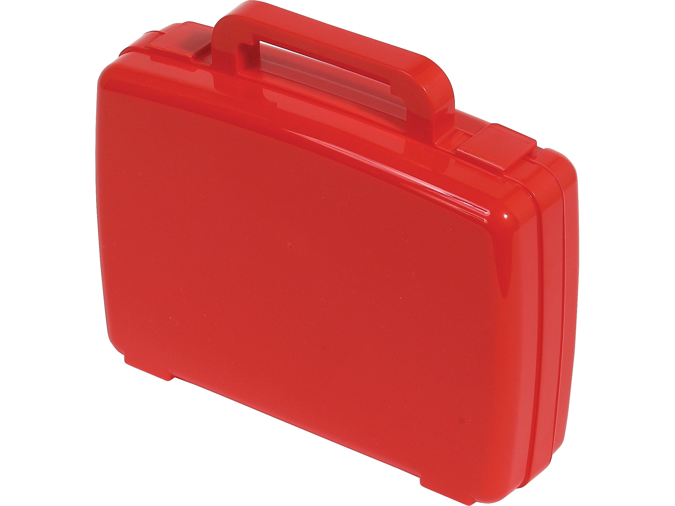 Deflect-O Little Artist Polypropylene Kids' Storage Case, 8.58" x 10.23" x 2.79", Red (39506RED)