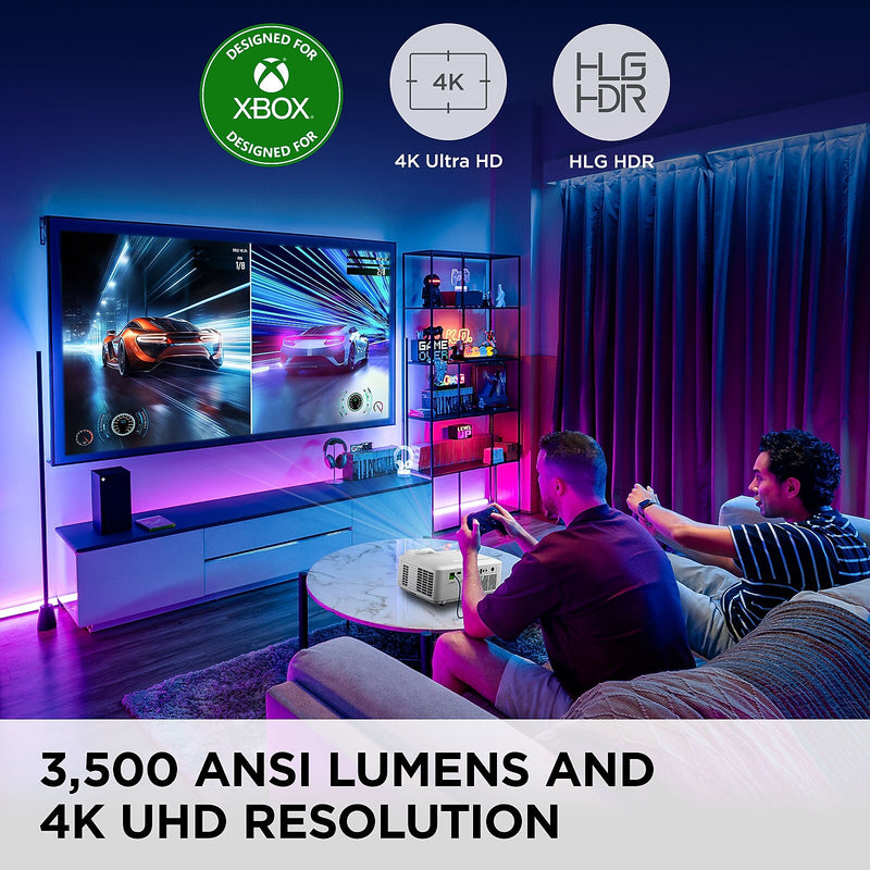 ViewSonic 3500 Lumens UHD 240Hz Laser Gaming Projector (LX700-4K)