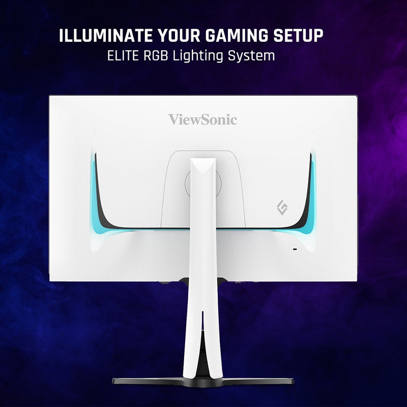 ViewSonic 26.5" 240Hz LED Gaming Monitor, White (XG272-2K-OLED)
