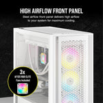 Corsair iCUE 5000D Mid-Tower ATX Case, White (CC-9011243-WW)