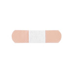 Dynarex DynaSafety 3/4" x 3" Plastic Water Resistant Adhesive Bandages, Beige, 100 Bandages/Box, 24 Boxes/Carton (3601)