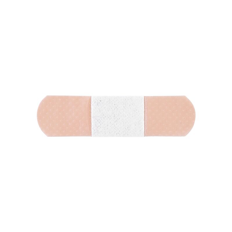 Dynarex DynaSafety 3/4" x 3" Plastic Water Resistant Adhesive Bandages, Beige, 100 Bandages/Box, 24 Boxes/Carton (3601)