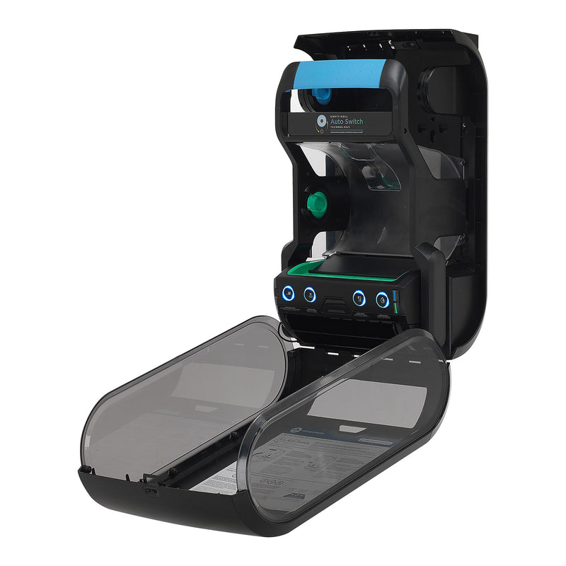 enMotion® Flex Automated Touchless Roll Paper Towel Dispenser by GP PRO, Black, 13.310” W x 8.160” D x 20.830” H (59762)