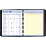 2026 AT-A-GLANCE QuickNotes 8" x 10" Weekly & Monthly Appointment Book, Faux Leather Cover, Black (76-01-05-26)