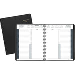 2026 AT-A-GLANCE 8.5" x 11" Daily Appointment Book, Faux Leather Cover, Black (70-214-05-26)