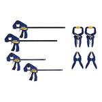 IRWIN Quick-Grip Clamp Set, 8 Pieces (IRHT83220)