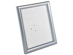 Azar Sign Holder, 8.5" x 11", Table Top, Silver, Plastic, 4/Pack (300332-SLV-4PK)