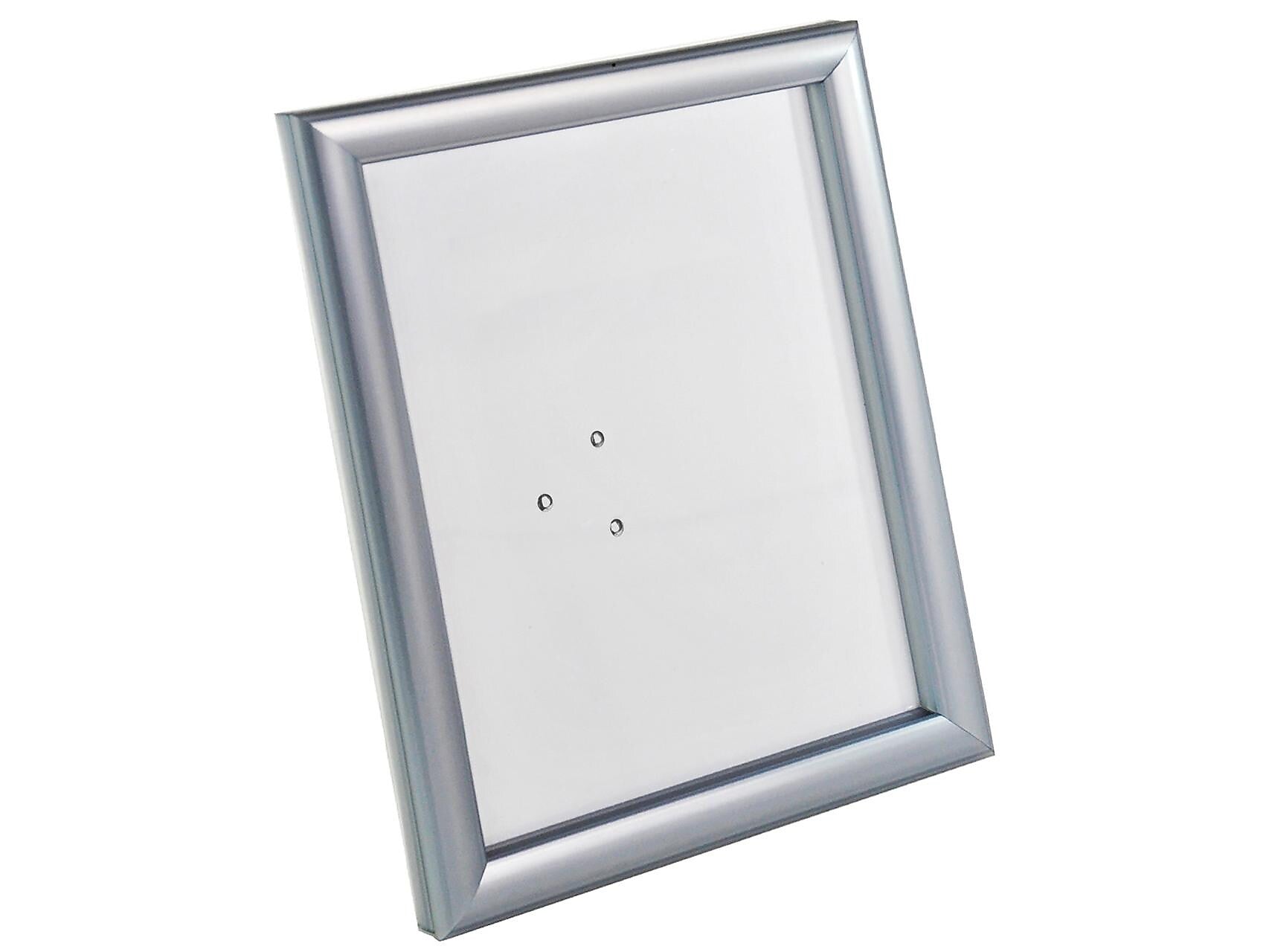 Azar Sign Holder, 8.5" x 11", Table Top, Silver, Plastic, 4/Pack (300332-SLV-4PK)