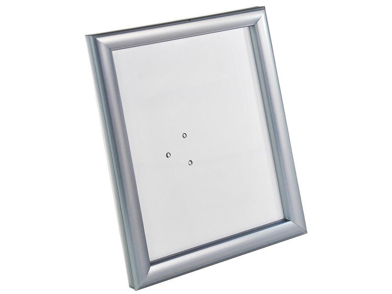 Azar Sign Holder, 8.5" x 11", Table Top, Silver, Plastic, 4/Pack (300332-SLV-4PK)