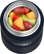 Thermos King Stainless Steel Insulated Food Jar, Midnight Blue, 16 oz. (EASK3000MDB4)