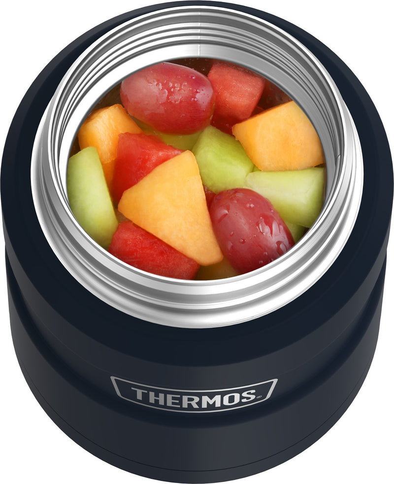 Thermos King Stainless Steel Insulated Food Jar, Midnight Blue, 16 oz. (EASK3000MDB4)