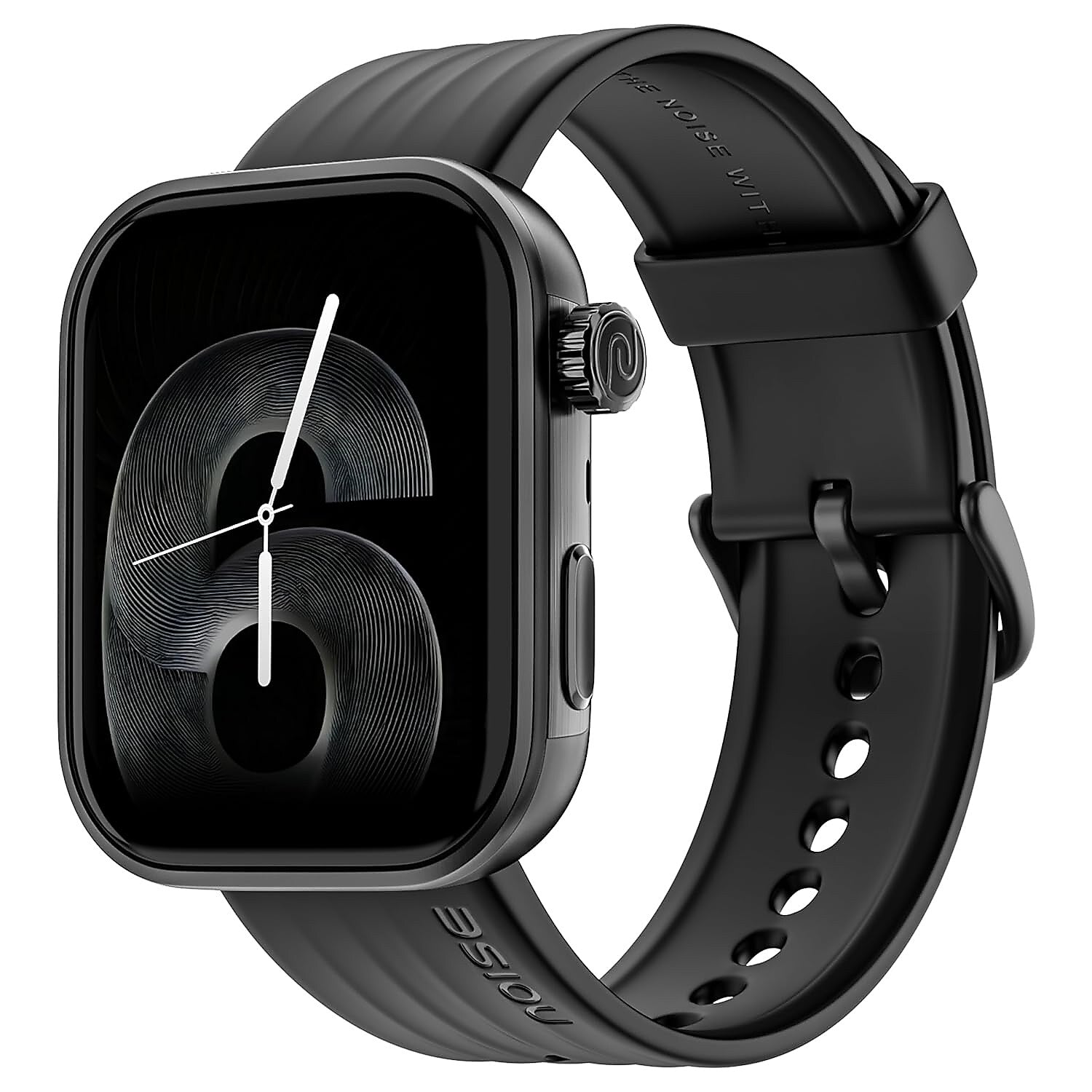 Noise Pro 6 Intelligent AI Smart Watch, Black (NSW435BL)