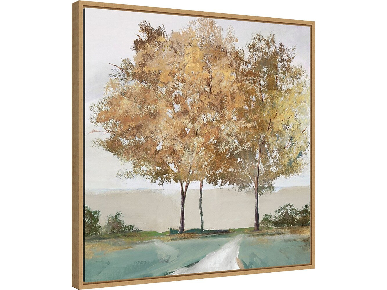 Amanti Art Golden Forest Shimmer, Canvas, 22" x 22" (A42675515144)