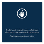 FLAVIA The Bright Tea Co. Chai Spice Black Tea Freshpack, Chai Spice, 0.09 oz Pouch, 100/Carton