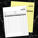 Cosco 2-Part Carbonless Invoices, 8.38" x 10.69", 50 Sets/Book, 5/Pack (074034PK5)