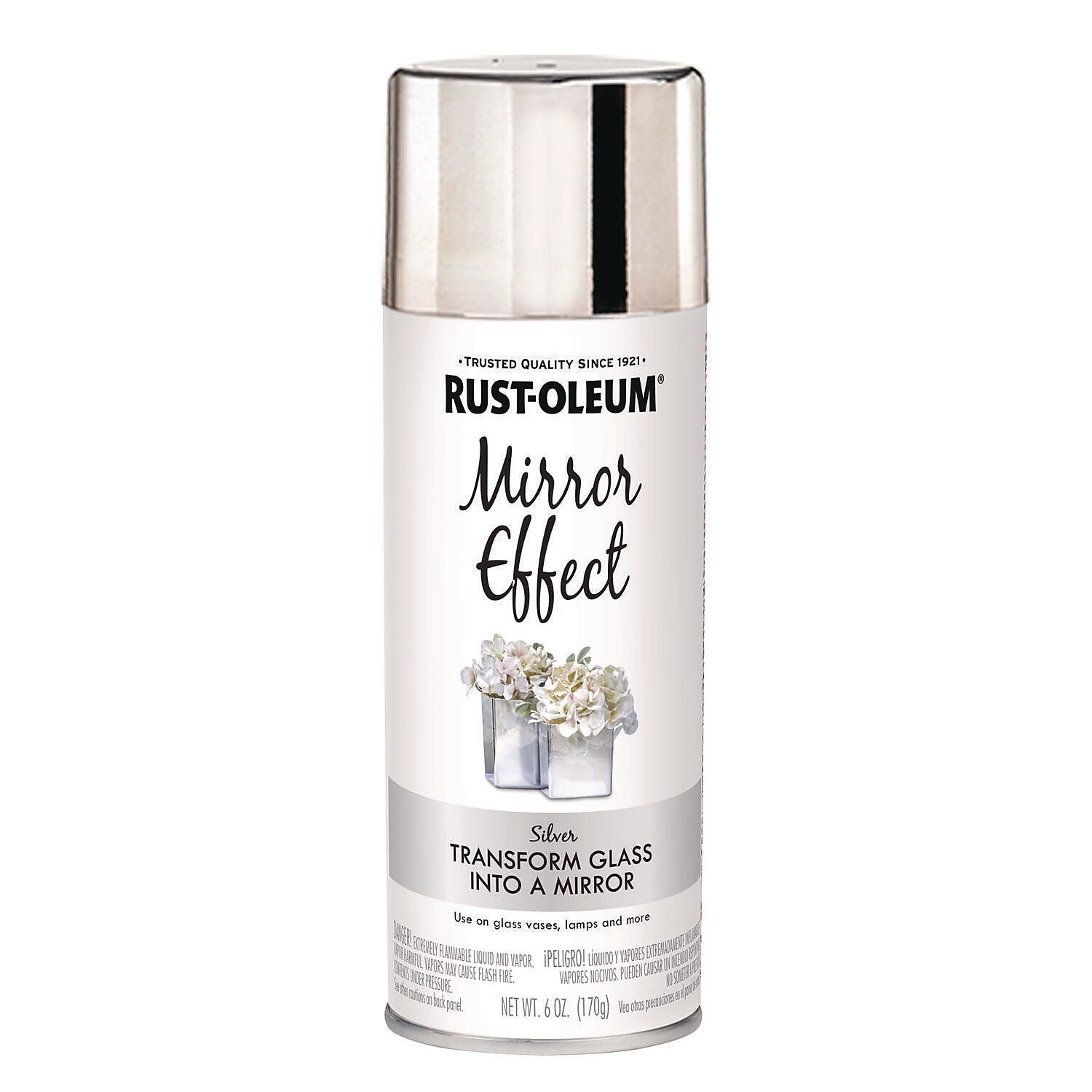 Rust-Oleum Spray Paint, Mirror, 6 oz., 6/Carton (301494)