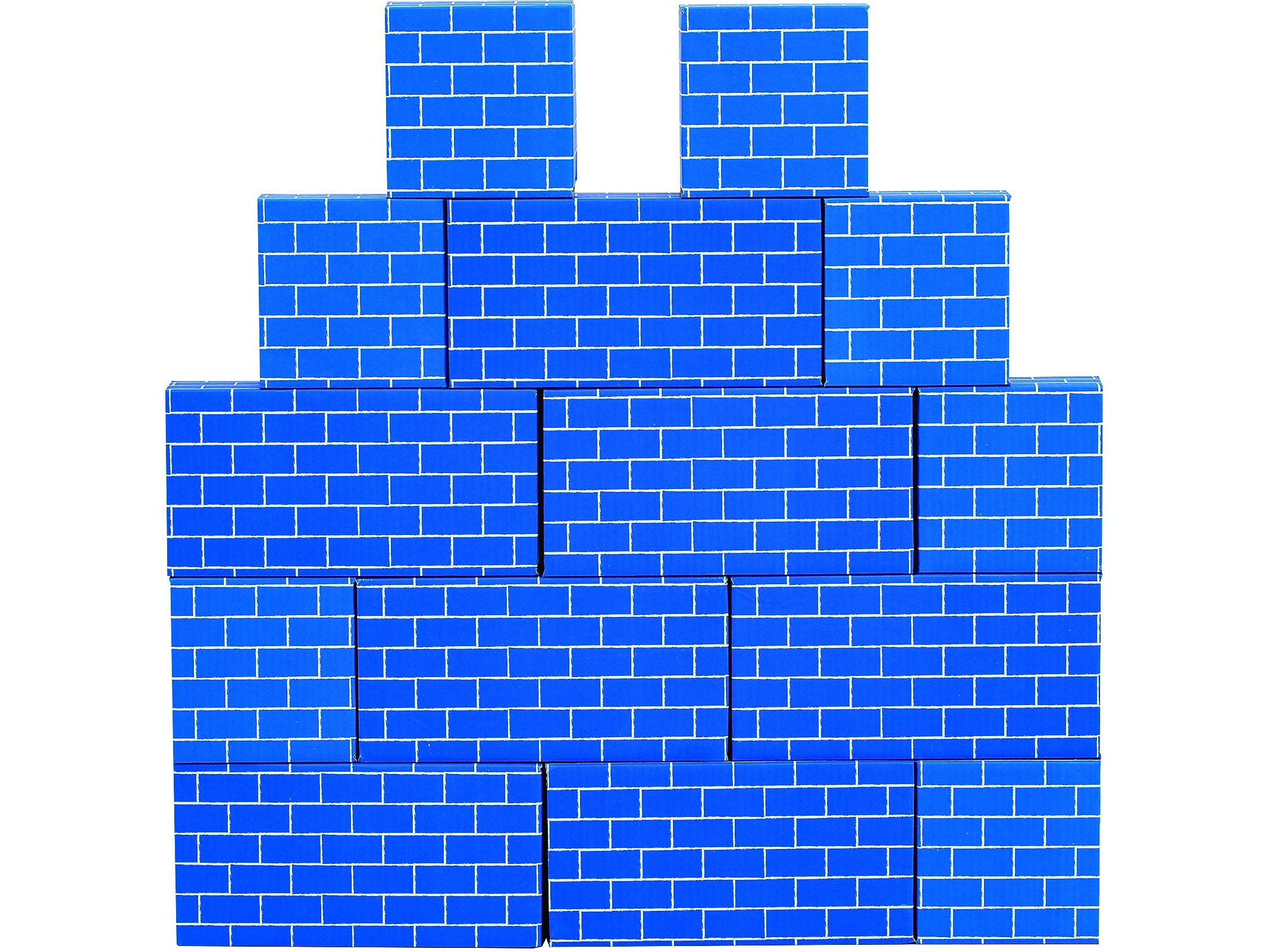 Bankers Box At Play Cardboard Building Block, Assorted Colors, 40/Pack (1230801)