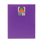 C-Line® Two-Pocket Heavyweight Poly Portfolio Folder, 11 x 8.5, Purple, 25/Box