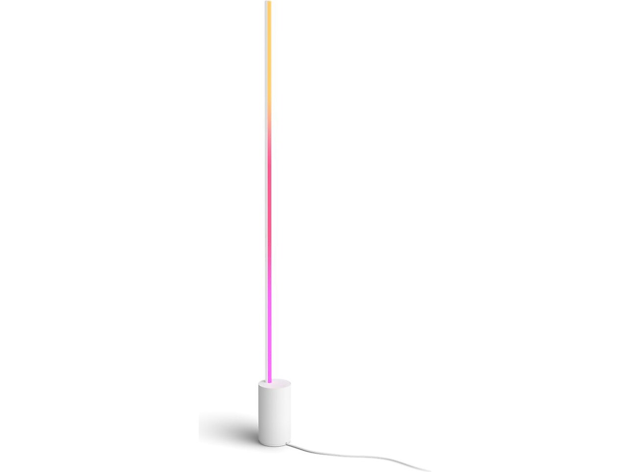 Philips Gradient Signe 57.4" LED White Floor Lamp with Stick Shade (573709)