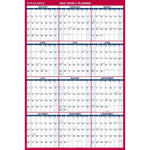 2026 AT-A-GLANCE 48" x 32" Yearly Dry Erase Wall Calendar, Reversible, White/Red (PM326-28-26)