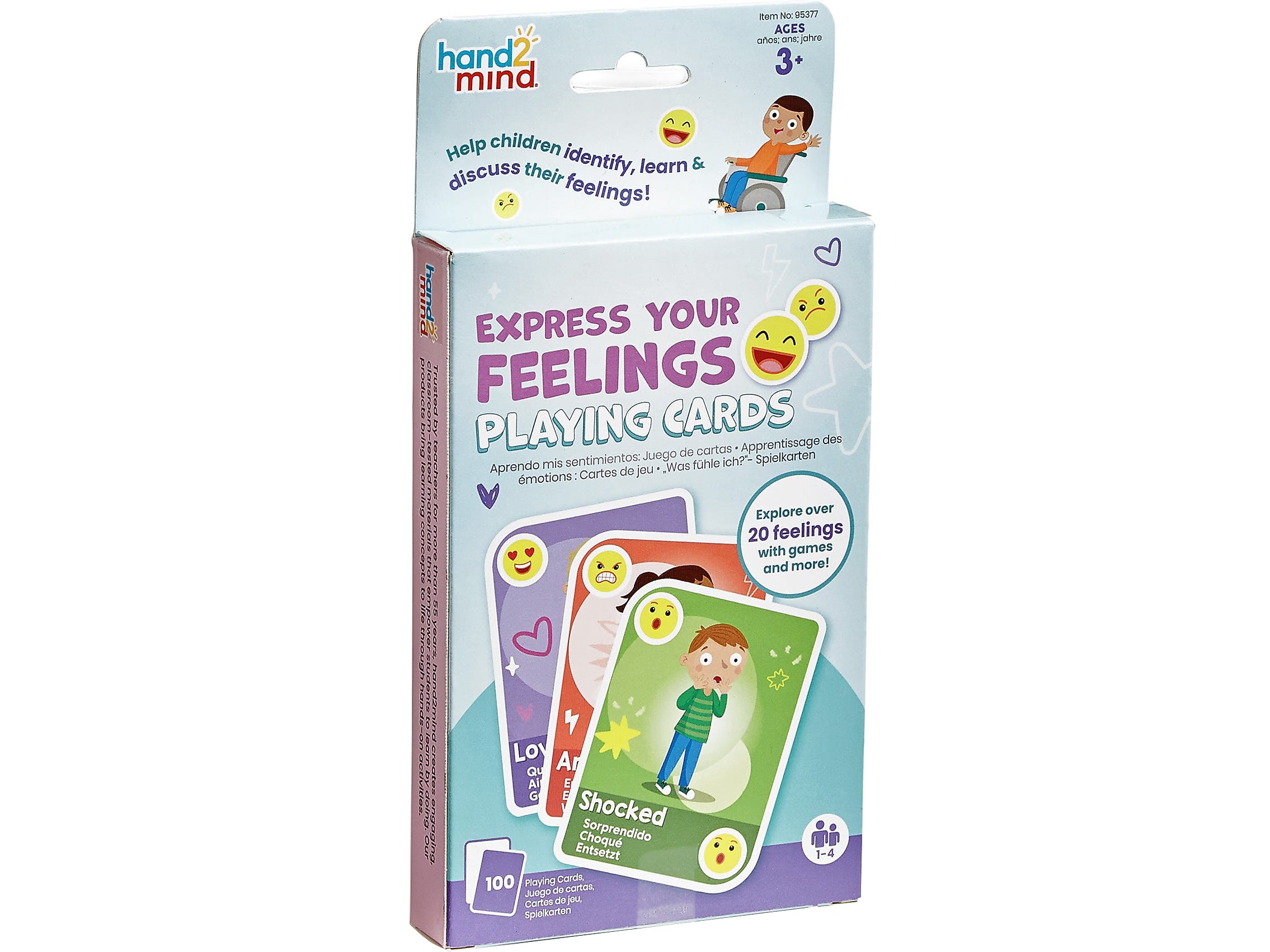 hand2mind Express Your Feelings Playing Cards (95377)