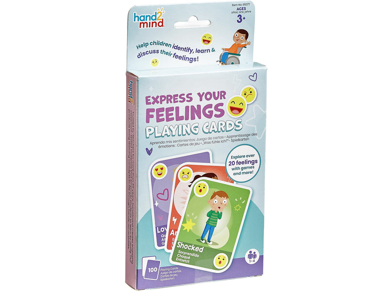 hand2mind Express Your Feelings Playing Cards (95377)