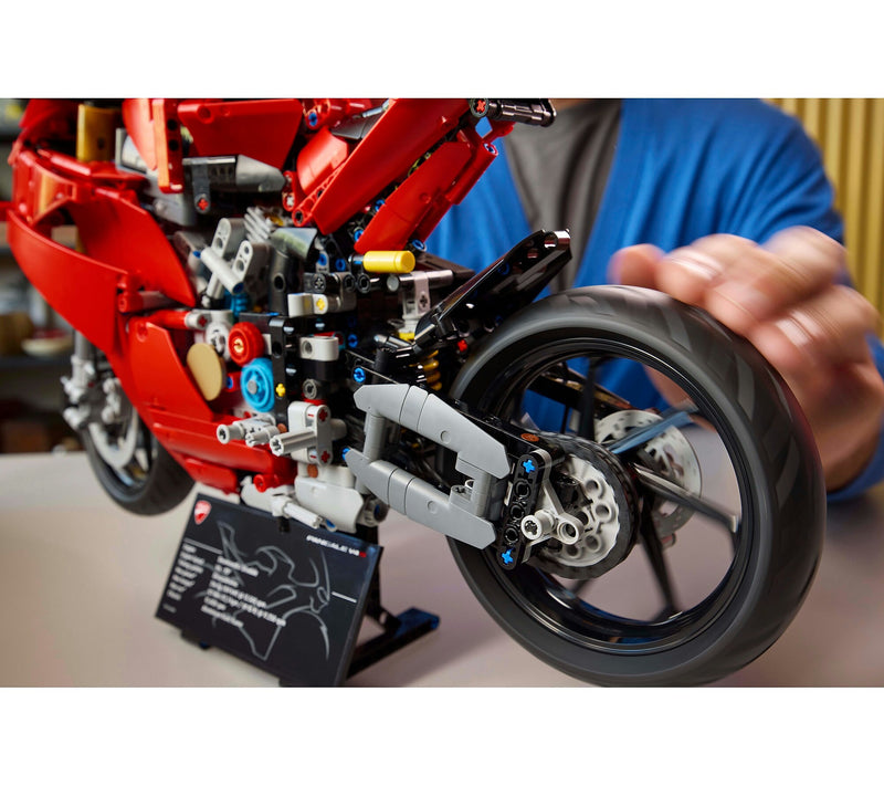LEGO Technic Ducati Panigale V4 S Motorcycle, 1603 Pieces (42202)