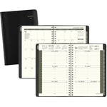 2026 AT-A-GLANCE Recycled 5" x 8" Weekly & Monthly Appointment Book Planner, Faux Leather Cover, Black (70-100G-05-26)