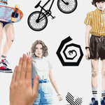 York Wallcoverings Stranger Things Contemporary Decals, Music, Movies & TV (RMK4675SCS)