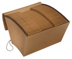 Pendaflex Essentials Reinforced Redrope Accordion File, Numerical Index, 31 Pocket, Legal, Redrope (K-19D-OX)