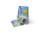 Staples Brochure Holder, 5.5" x 8.5", Clear Plastic (ST16647/16647)