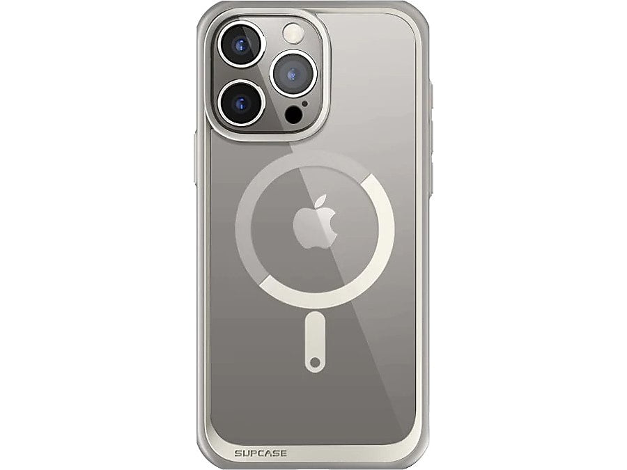 SUPCASE Unicorn Beetle Slim MagSafe Phone Case for iPhone 15 Pro, Gray (SUP-iPhone2023Pro-6.1-UBMag-Gray)