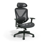 Staples® Dexley Ergonomic Mesh Swivel Task Chair, Black (UN56946)