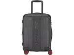 Reebok 21.25" Hardside Carry-On Suitcase, 8-Wheeled Spinner, TSA Checkpoint Friendly, Black (HLG4420RB-BLACK)