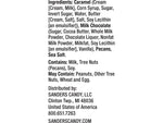 Sanders Small Batch Wonders Milk Chocolate Sea Salt Caramel Pecan Clusters, 16Oz. (30971)